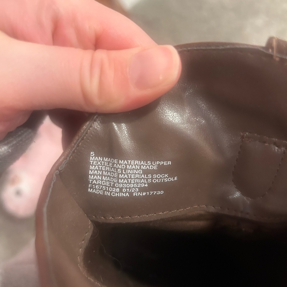 Target Kids Brown Western Boots - Picture 7 of 9